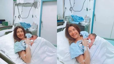 Καθισμένη στον καναπέ του σπιτιού της με το μωρό αγκαλιά - Η Ιωάννα Σιαμπάνη δημοσίευσε βίντεο την ώρα του θηλασμού