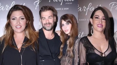 Καλοντυμένες και κακοντυμένες σε opening μαγαζιού, στο κέντρο της Αθήνας