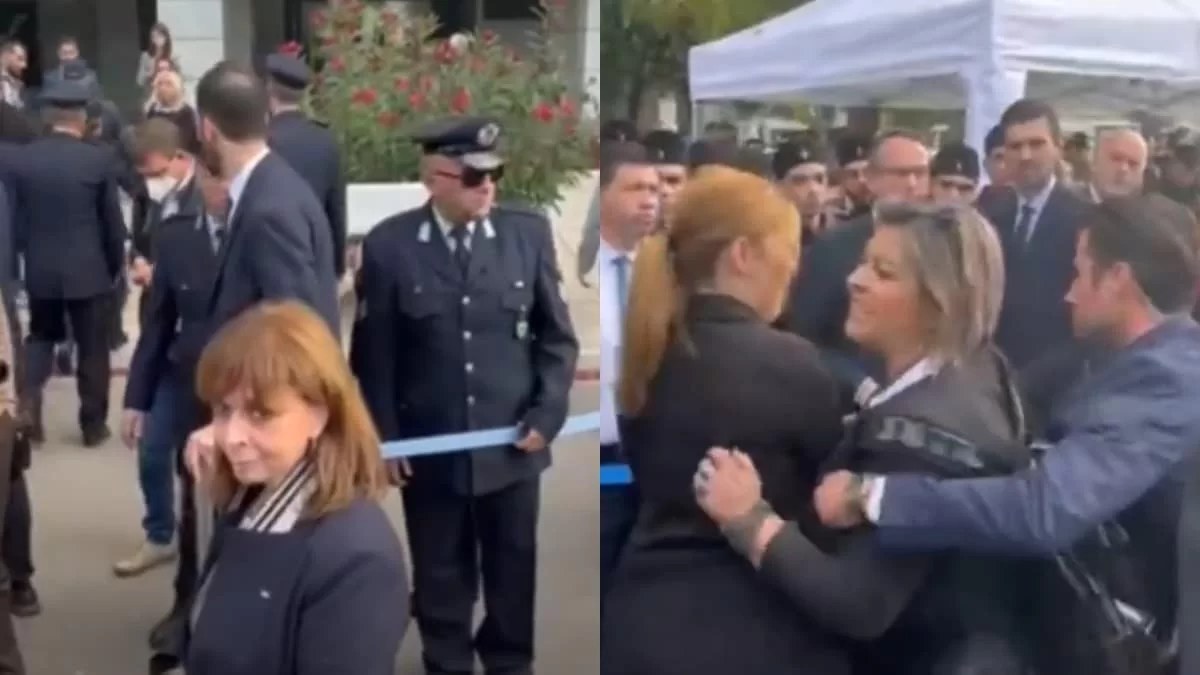 28η Οκτωβρίου: Εντάσεις στο τέλος της παρέλασης στην Θεσσαλονίκη - Επεισόδια μεταξύ Κατερίνας Σακελλαροπούλου και υγειονομικών