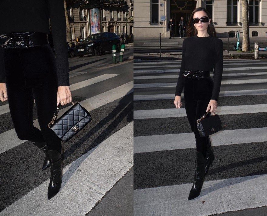 Leggings & μπότες
