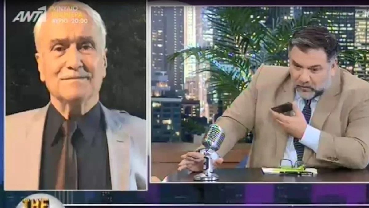 «Σε πήρα να μου πεις...» - Το απρόσμενο τηλεφώνημα του Γρηγόρη Αρναούτογλου στον πατέρα του στον αέρα του The 2night show