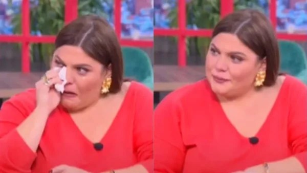 Δανάη Μπάρκα: Δάκρυσε ντυμένη στα κόκκινα στον αέρα του Πάμε Δανάη - "Μάλλον δεν είμαι..."