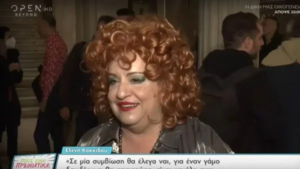 «Πρέπει να το αφήνεις όταν...» - Η αποκάλυψη της Ελένης Κοκκίδου για το τηλεοπτικό μέλλον της Μουρμούρας