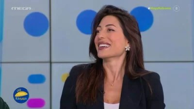 Η Φλορίντα Πετρουτσέλι επέστρεψε στο Mega Καλημέρα - Η εντυπωσιακή της είσοδος στο πλατό