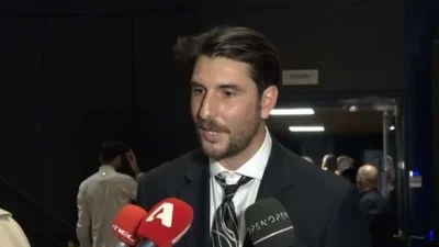 «Τι να σου απαντήσω τώρα;» - Αμήχανος ο Γιώργος Γεροντιδάκης σε ερώτηση δημοσιογράφου του ALPHA