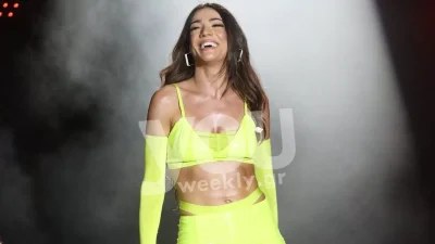 Γενέθλια για την Ήβη Αδάμου - Η έκπληξη και η εντυπωσιακή τούρτα στο καμαρίνι της