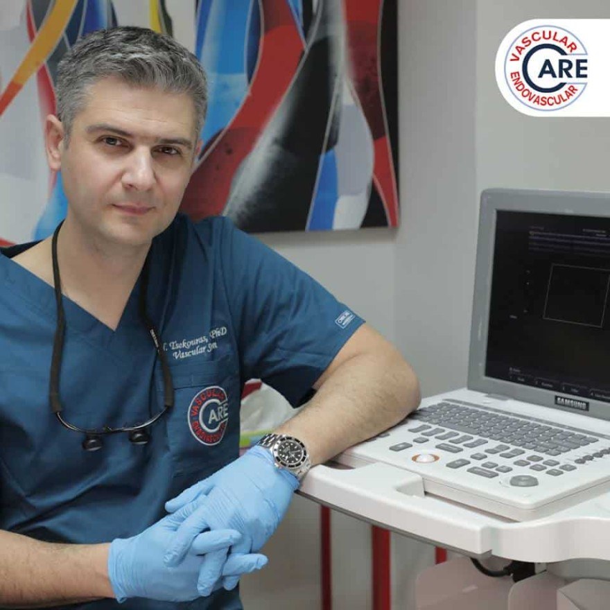 Τσεκούρας Νικόλαος, MD, ECFMG, PHD, Αγγειοχειρουργός.