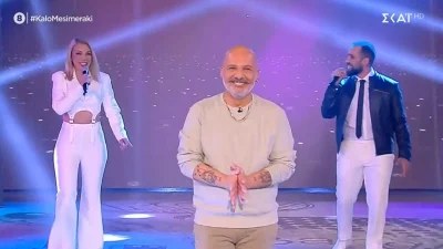 Άλαλος ο Νίκος Μουτσινάς - Εμφανίστηκε στο Καλό Μεσημεράκι για πρώτη φορά η Βάνια ως Ματίνα Νικολάου