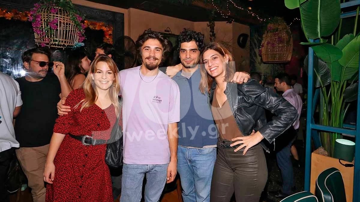 Πάρτι με άρωμα Σασμού - Η πρώτη επίσημη εμφάνιση του «Μανώλη» με την σύντροφό του (Αποκλειστικές φωτογραφίες)