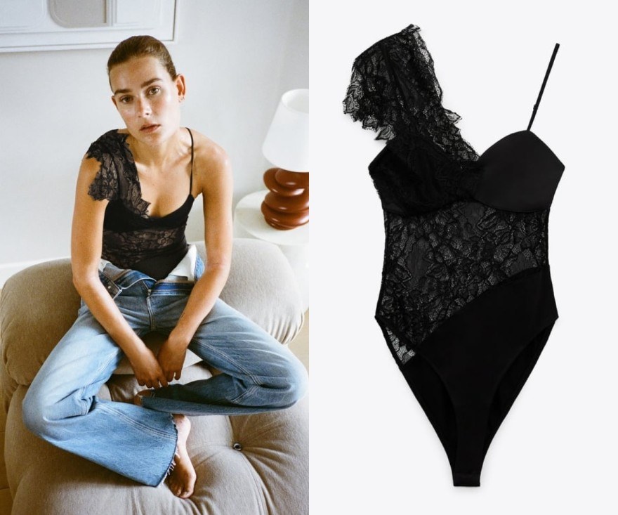 Zara μπλούζα