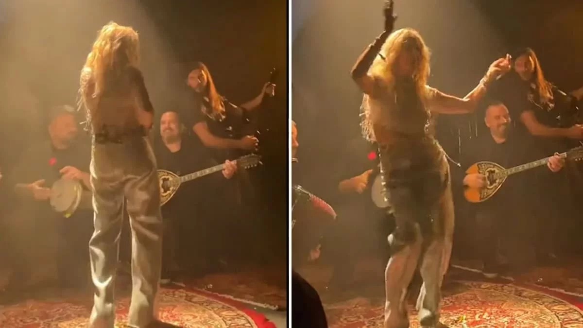 Το καυτό τσιφτετέλι της Άννας Βίσση στο Barbarella - Το βίντεο με εκατομμύρια προβολές στο Tik Tok
