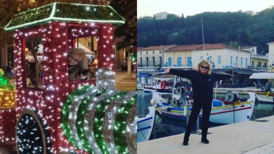 Η Αγγελική Νικολούλη στις διακοπές της!