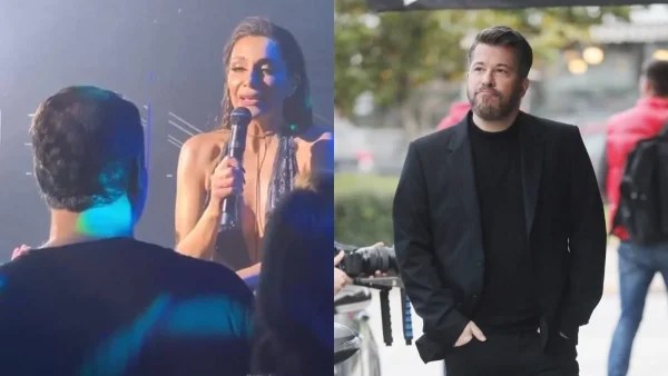 Η αντίδραση του Χάρη Βαρθακούρη όταν είδε το βίντεο με την Βανδή να φιλάει τον Μπισμπίκη ενώ ερμήνευε τραγούδι του