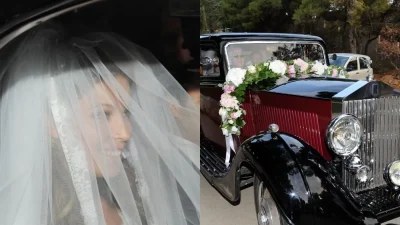 Γάμος Μαριέττας Χρουσαλά: Το αξέχαστο νυφικό που είχε φορέσει στον γάμος της με τον Λέων Πατίτσα
