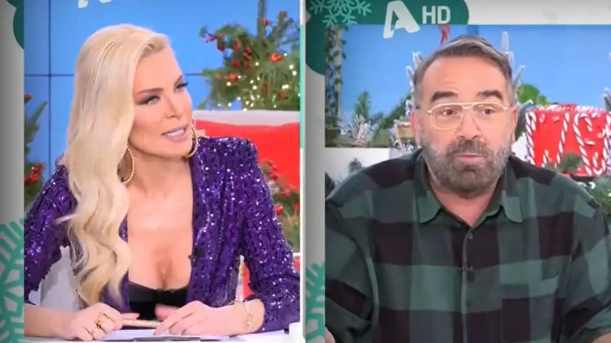 «Αν γίνει κάτι εδώ, θα φταίτε εσείς...» - Ένταση στο πλατό της Super Κατερίνα με Καινούργιου και Γκουντάρα