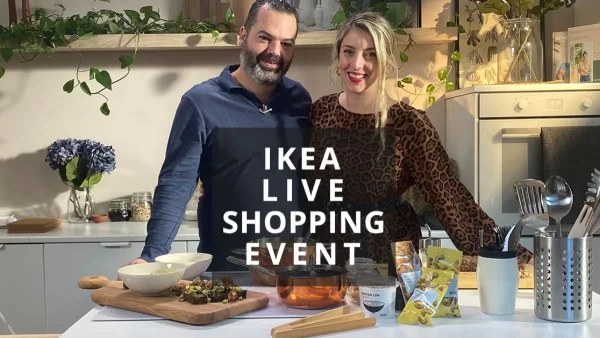 Νέο IKEA Live Shopping Event στο IKEA.gr, όπου η αγαπημένη Madame Ginger μας υποδέχθηκε στην κουζίνα της!