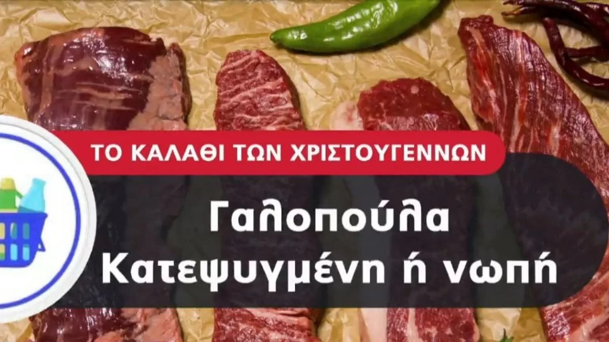 «Το καλάθι των Χριστουγέννων»: Από αύριο στα σούπερ μάρκετ - Τι προϊόντα θα περιέχει