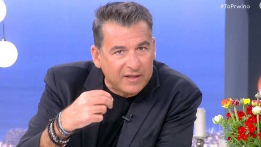 Έξαλλος ο Γιώργος Λιάγκα με τον πάτερ Αντώνιο