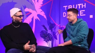 «Βγήκε αυτή η ξανθιά, η Γραμμέλη και...» - "΄Κόλαφος" ο Mente Fuerte για το σκηνικό της Σολωμού με τον ρεπόρτερ