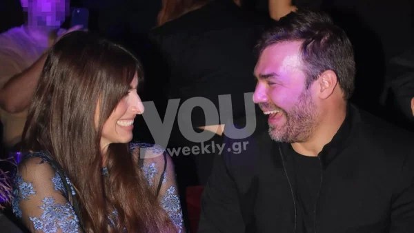 Δεν είχε δει το φως της δημοσιότητας: Η φωτογραφία της Ιωάννας Σαρρή και του Γιώργου Σαμπάνη από τα γενέθλια του τραγουδιστή