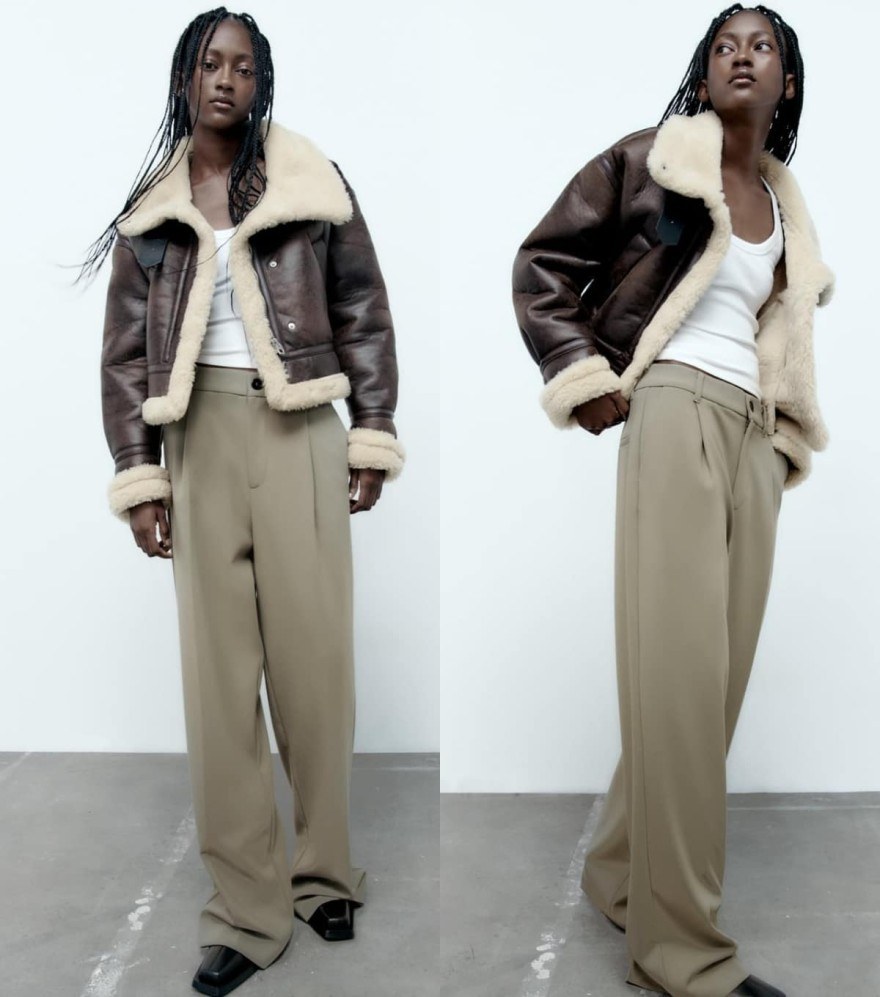 Aviator jacket Zara