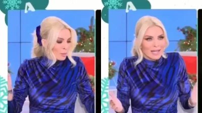 Super Κατερίνα: «Απαράδεκτη! Ντρέπομαι» - Έξαλλη η Κατερίνα Καινούργιου με δημοσιογράφο της εκπομπής της