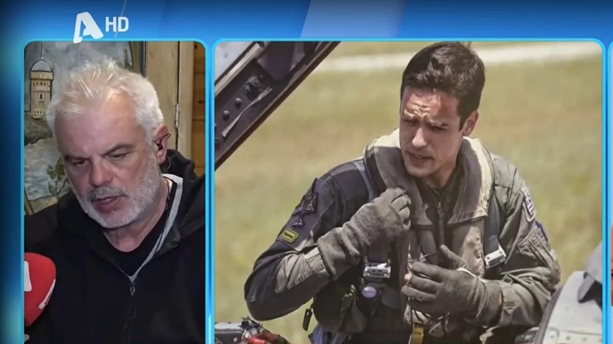 Ανδραβίδα: «Μου είχε πει "αν δεν μπορέσω να..."» - Με τρεμάμενη φωνή ο πατέρας του αδικοχαμένου πιλότου στον αέρα του ALPHA