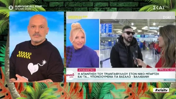 «Αυτά τα υποκοριστικά είναι...» - Το "καρφί" του Νίκου Μουτσινά στον Τριαντάφυλλο