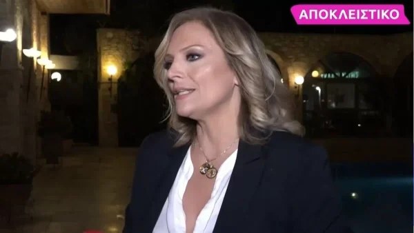 «Το ‘χω στημένο έτοιμο και...»: Η ξεκάθαρη απάντηση της Χριστίνας Λαμπίρη για την επιστροφή της στην τηλεόραση