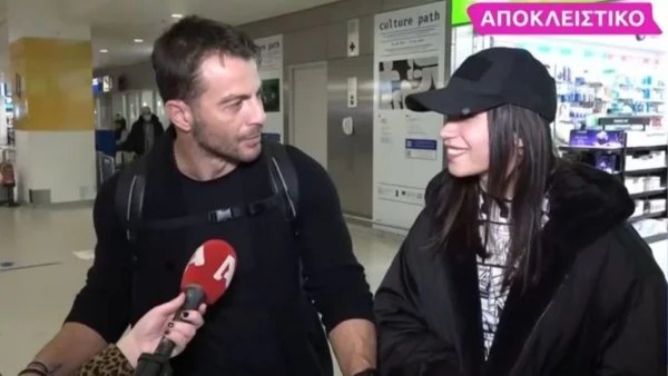 «Ότι έχετε ακούσει λάθος όλα...» - Οι πρώτες κοινές δηλώσεις Γιώργου Αγγελόπουλου και Δήμητρας Βαμβακούση