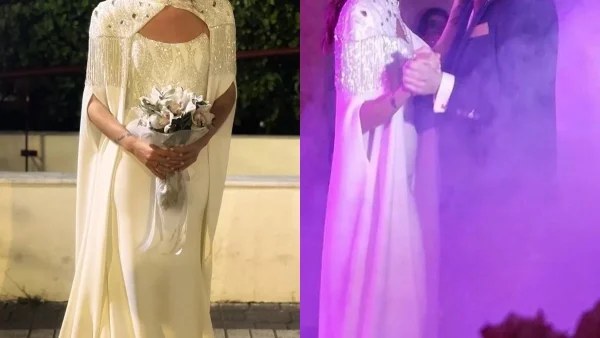 Παντρεύτηκε ηθοποιός της σειράς "Μπρούσκο" - Θύμισε πριγκίπισσα μέσα στο φανταχτερό νυφικό της η...