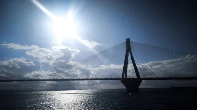 Πάτρα: Άνδρας έπεσε στο κενό από τη Γέφυρα Ρίου-Αντιρρίου