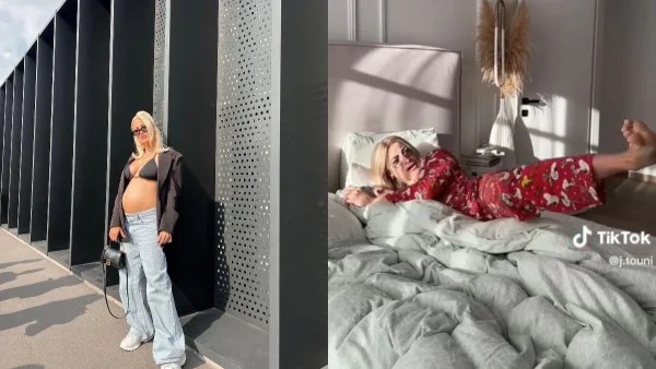 Το βίντεο της Ιωάννας Τούνη μια ανάσα πριν γεννήσει, που έχει προκαλέσει χαμό στο διαδίκτυο