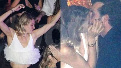 Του χόρευε και τον φιλούσε παθιασμένα στο στόμα - Η ξέφρενη έξοδος Καγιά & Κρασσά στα μπουζούκια