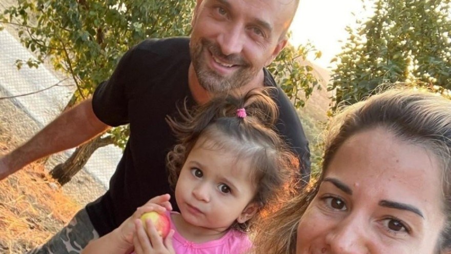 Γιώργος Λιανός Κωνσταντίνα Καραλέξη παιδί