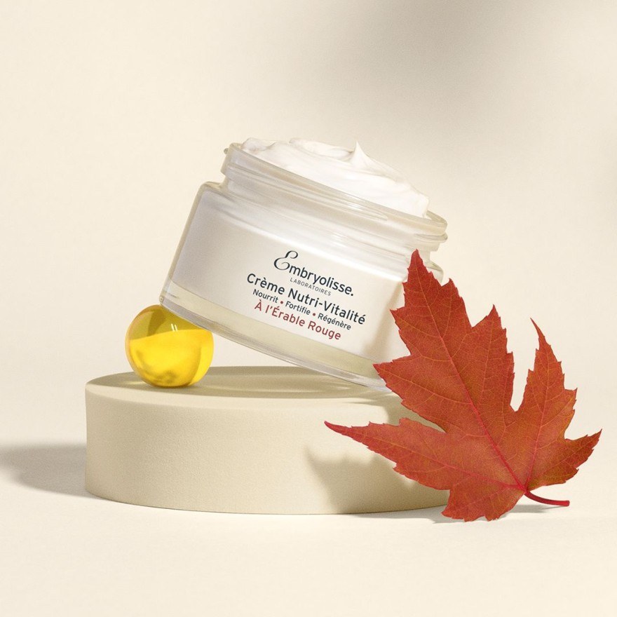 Η νέα κρέμα Nutri-Vitality της Embryolisse αξιοποιεί τις ευεργετικές ιδιότητες του κόκκινου σφενδάμου