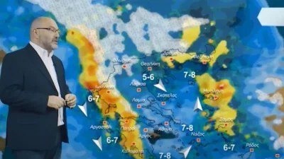 Έρχεται ραγδαία επιδείνωση του καιρού - Που και για πότε προειδοποιεί χιονοπτώσεις ο Σάκης Αρναούτογλου