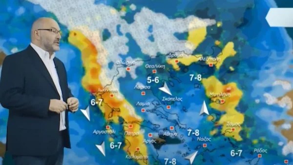Έρχεται ραγδαία επιδείνωση του καιρού - Που και για πότε προειδοποιεί χιονοπτώσεις ο Σάκης Αρναούτογλου