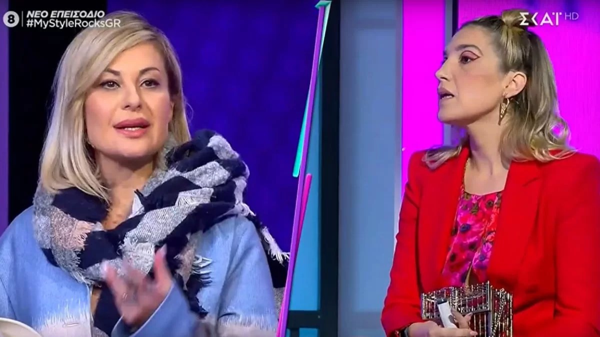 My Style Rocks: «Είσαι δυσανεκτική στη γνώμη μου» - "Άναψαν" τα αίματα στον αέρα του ΣΚΑΪ
