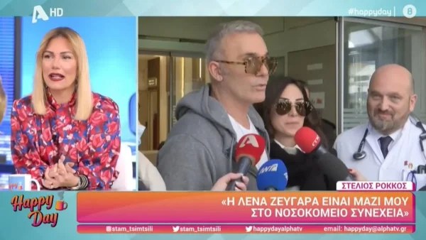 «Κατάλαβα ότι κάτι δεν πάει καλά και σκεφτόμουν...» - Οι πρώτες δηλώσεις του Στέλιου Ρόκκου μετά το έμφραγμα