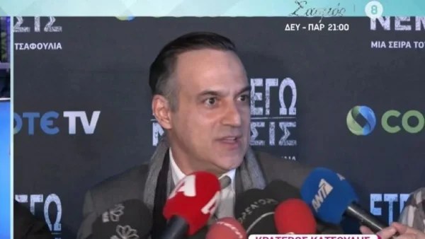 «Όχι, ο Χριστός και η Παναγία...» - Σε μεγάλη αμηχανία ο Κρατερός σε ερώτηση για την Κατερίνα Καραβάτου