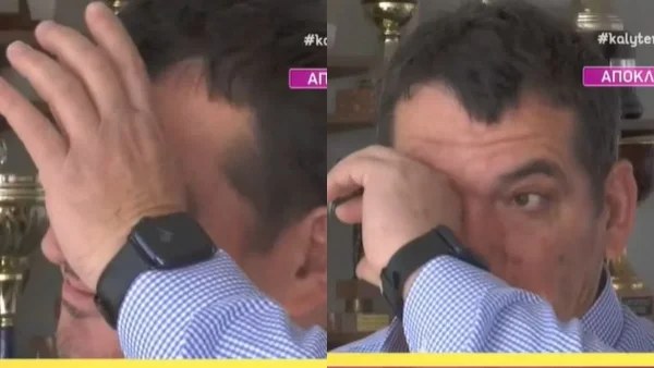 «Άλλη ερώτηση...» - Ξέσπασε σε κλάματα ο Πύρρος Δήμας μπροστά στην κάμερα της εκπομπής Καλύτερα δεν γίνεται
