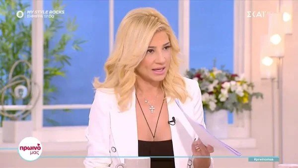«Για μένα είναι απαράδεκτο, είναι δυνατόν;» - Σε έξαλλη κατάσταση η Φαίη Σκορδά στον αέρα του "Πρωινό μας"