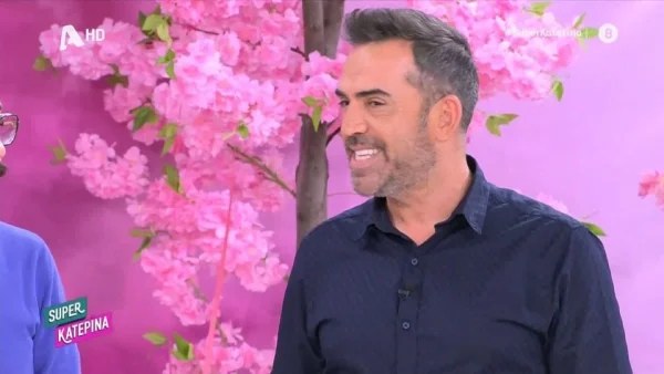 «Όταν ήρθε στη ζωή μας λαχτάρησε...» - "Λύγισε" για τον γιο του στον αέρα του Super Κατερίνα ο Στέφανος Κωνσταντινίδης