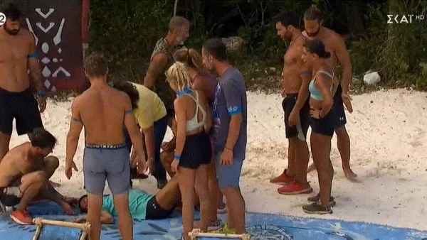 Survivor all star: Λιποθύμησε παίκτης πριν τον αγώνα - Σε σοκ ο Λιανός φώναζε τον γιατρό!