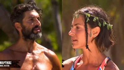 Survivor All Star: «Ήταν μια ψήφος κακίας και δεν...» - Άσχημος καυγάς μεταξύ Μελίνας και Σπύρου πριν το αγώνισμα 
