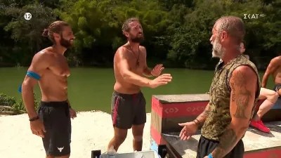 Survivor all star: «Τον είπα μ@λ@κ@, είναι κακό δηλαδή;» - Έξαλλοι οι κόκκινοι με τα βρισίδια του Τάκη Καραγκούνια