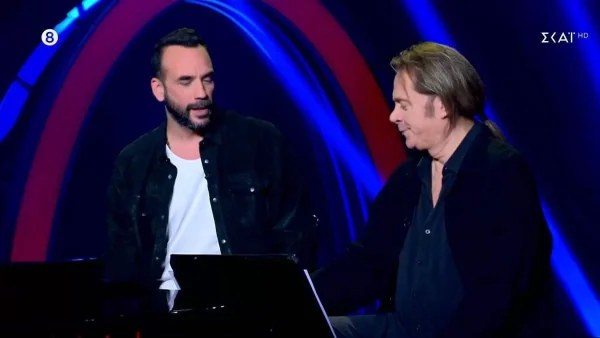 The Voice: «Μπορεί να φαίνομαι άνετος αλλά...» - Η επική ατάκα του Πάνου Μουζουράκη στον Στέφανο Κορκολή