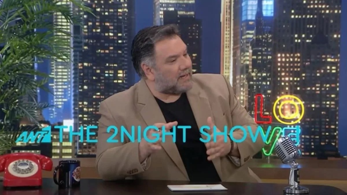 The 2night Show: Η ανακοίνωση του ΑΝΤ1 για τον Γρηγόρη Αρναούτογλου λίγο πριν βγει στον αέρα