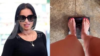 Έντρομη η Δήμητρα Αλεξανδράκη με τον αριθμό που έδειξε η ζυγαριά - Δεν πίστευε στα μάτια της